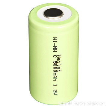 5000mAh NiMH Rechargeable Battery with 1.2V Voltage, Low Self-Discharge 5000mAh NiMH Rechargeable